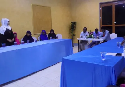 Participants at an IMPACTSOM capacity building session
