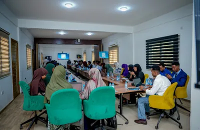 Participants at an IMPACTSOM-led capacity building training session