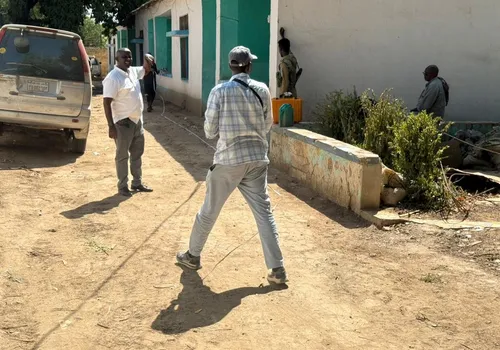 IMPACTSOM field team conducting feasibility and survey work