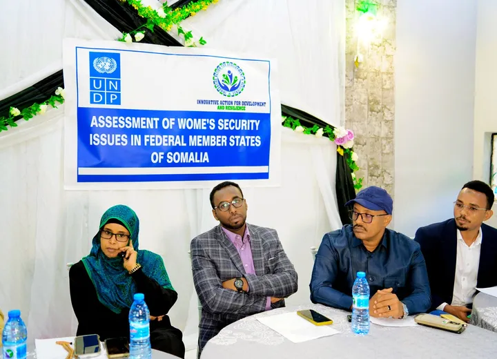 IMPACTSOM team presenting findings at an institutional assessment session