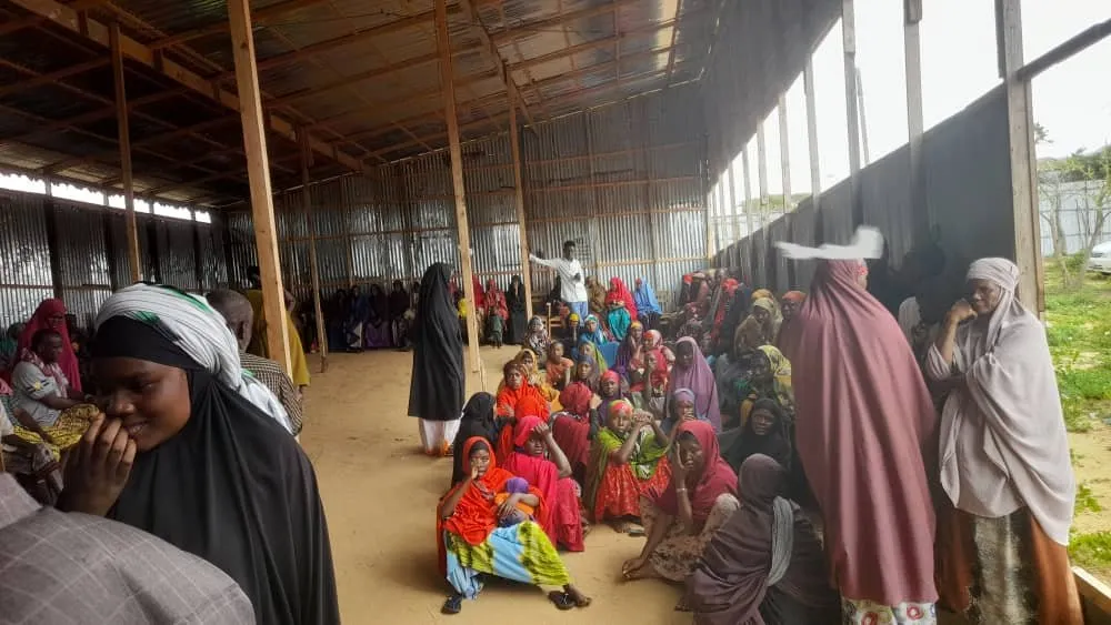 IMPACTSOM field researcher conducting a monitoring and evaluation exercise